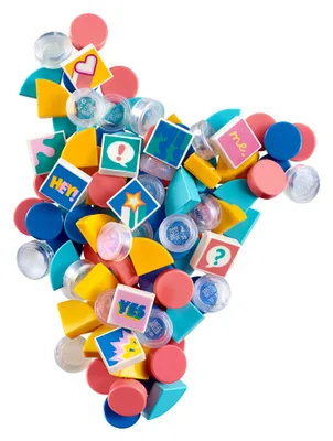 Produktbild von LEGO DOTS Armband Ergänzungsset Comic - 41916, Bausatz, 6 Jahr(e), 109 Stück(e), 15 g