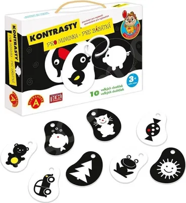 Zdjęcie produktu dla Kontrasty - poznanie dla najmłodszych