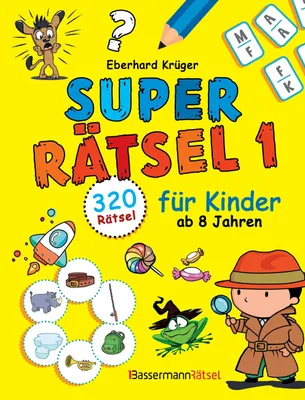 Produktbild von Superrätsel 1 für Kinder ab 8 Jahren - mit 320 Rätseln!
