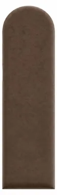Produktbild von LIKMA Samt  Ovales Polsterpaneel Hellbraun 40x25 cm Wandkissen Kinderzimmer Schlafzimmer Wandpolster Gepolstert Panel Stoff: Riviera 26