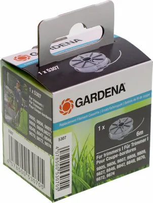 Zdjęcie produktu dla Gardena 05307-20, Czarny, Czerwony, 6 m, Turbotrimmer EasyCut 400, ComfortCut 450, 1 szt., 1,6 mm