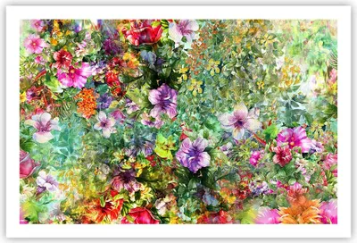 Produktbild von Poster - Poster ohne Rahmen - blume sommer natur - 91,5x61 cm - Wand Bild - Wanddeko - Wandbilder - Kunstposter - Wandposter - Bilder - Kunstdruck - Wanddekoration - Wandbild - P2XAA91x61-3842