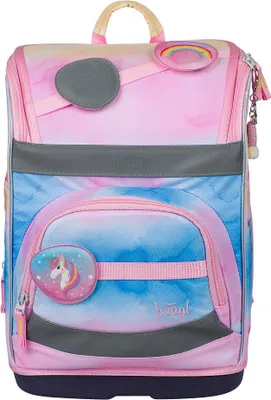 Produktbild von BAAGL Zippy Plus Rainbow Unicorn R?žová školní batoh