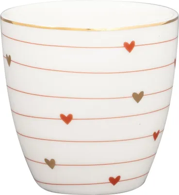 Produktbild von Greengate Mini Latte Cup Grace White