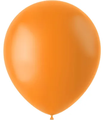 Latexballons Tangerine Orange 33 cm – 50 Stück