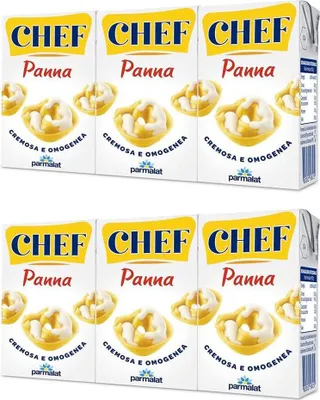 Produktbild von Panna Chef Doppelcreme Classica Parmalat 200 ml, 6 Stück
