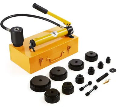Zdjęcie produktu dla Zestaw narzędzi hydraulicznych do obróbki metali – narzędzia do obróbki metali – maszyna do obróbki metali – zestaw do obróbki metali – narzędzia do obróbki metali – siła: 15 ton