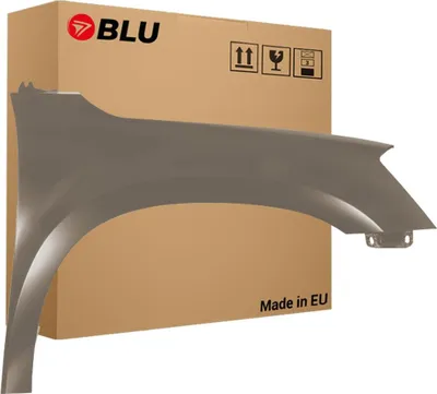 Immagine prodotto di BLU Parafango compatibile con Skoda Yeti 5L LIFT LF8N Destra Braun MatoBraun | 2009-2013 | Anteriore | Verniciato | Pronto per il montaggio | Acciaio
