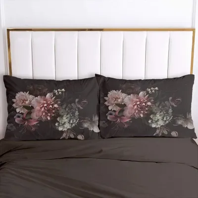Zdjęcie produktu dla Omgoods - Komplet pościeli z prześcieradłem i poszewką na poduszkę: prześcieradło 135 x 200 cm, poszewka na poduszkę 80 x 80 cm