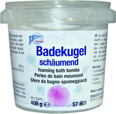 Produktbild von CREARTEC Schäumende Badekugeln 6 cm Wellness Spa Geschenkset Entspannung