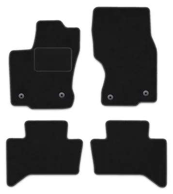 Produktbild von Fußmatten Automatten Velours Für Toyota Land Cruiser 250 ab 2024 4tlg