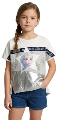 Produktbild von Desigual Kinder-T-Shirt Snow Frozen Elsa mit Pailletten 146