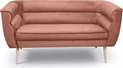 Zdjęcie produktu dla Sofa dwuosobowa BETTSO w stylu skandynawskim MARO 2 MG2258 róż indyjski