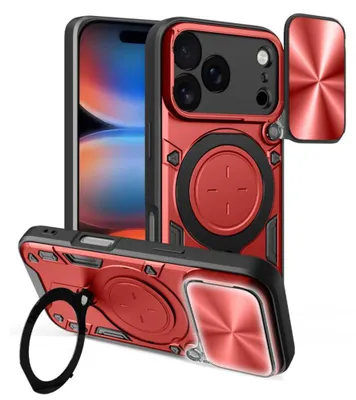 Obrázek produktu pro Techsuit – CamGuard Pro kryt pro iPhone 17 Pro Max – červený