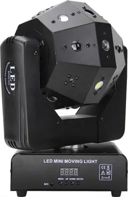 Zdjęcie produktu dla Laserowy stroboskop 3 w 1 – lampa dyskotekowa z diodami LED i sterowaniem muzycznym – oświetlenie imprezowe i eventowe do domu i dla DJ-ów