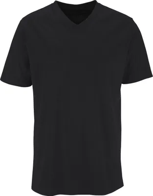 Produktbild von H.I.S. T-Shirt mit V-Ausschnitt, V-neck, Unterziehshirt schwarz Größe 10