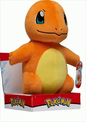 Produktbild von Jazwares Charmander Pokemon Plüschtier 26 Cm Orange Kinder Orange One Size