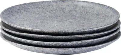 Produktbild von Gipfelstück Dessertteller-Set, Steinzeug , Moos'N'Stein