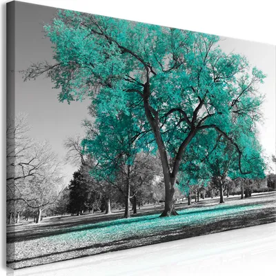 Produktbild von Wandbild Mega XXXL Baum 250x125 cm Einteiliger XXL-Format Kunstdruck zur Selbstmontage Leinwandbilder moderne Bilder DIY Wanddekoration Wohnung Deko Landschaft c-B-0445-ak-h