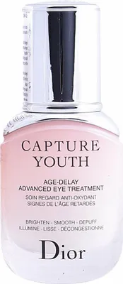 Produktbild von Dior Capture Youth Age-Delay, Augenserum, 15 ml, Frauen, Antiaugenringe, Anti-Schwellungen, Revitalisierend, Glättend, Jeder Hauttyp, #12910/A AQUA (WATER), GLYCERIN, BUTYLENE GLYCOL, PENTYLENE GLYCOL, SQUALANE, C10-18...