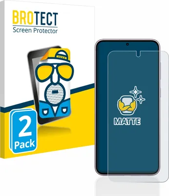 Produktbild von 2x BROTECT Schutzfolie für Samsung Galaxy S23 Enterprise Edition Displayschutz Displayschutzfolie Folie Matt Entspiegelungsfolie