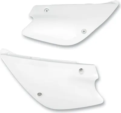 Zdjęcie produktu dla Ufo Kawasaki Kx 85 17/14 01 Osłony boczne Białe  Białe Jeden rozmiar