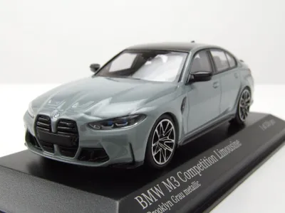 Produktbild von Minichamps 410020206 BMW M3 2020 grau metallic 1:43