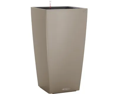 Obrázek produktu pro LECHUZA CUBICO Color 40, Květináč, Volně stojící, Plast, Hnědá, Písková, Obdélník, Vnitřní/venkovní