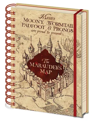 Produktbild von Harry Potter - Notizbuch - The Marauders Map