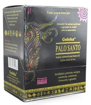 Produktbild von Goloka Palo Santo Smudged Räucherstäbchen Sticks, 8 Stück