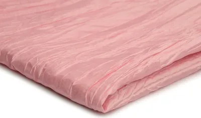 Obrázok produktu pre Pokrčený taft, taftová tkanina, svetloružová, 50 x 145 cm