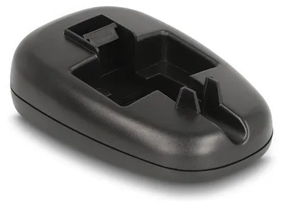 Produktbild von DeLOCK Keystone Auflegehalterung schwarz, Verriegelungswerkzeug, Kunststoff, Schwarz, 60 mm, 89 mm, 28 mm