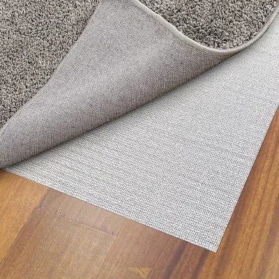Productafbeelding van Unyqoos® extra antislip vloerkleedonderlegger, dubbelzijdig plakbaar, wasbaar, geschikt voor vloerverwarming, 40 x 60 cm, 5 stuks