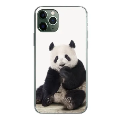 Produktbild von MuchoWow® Handyhülle Schutzhülle Hülle für iPhone 11 Pro Panda - Tiere - Jungen - Mädchen - Pandabär Silikon Softcase Handy Hülle - Handy