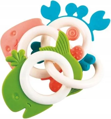 Immagine prodotto di Bocconcini giocattolo sensoriali, set di 3 TULIFUN, Oceano