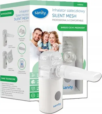 Obrázek produktu pro SANITY Silent Mesh síťový inhalátor VP-M3 1 kus