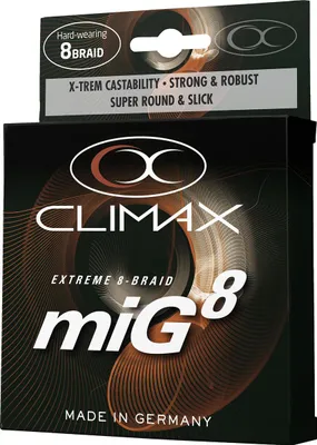 Produktbild von Climax Angelschnur miG8 (fluo-gelb, 275 m) Ø mm: 0,20