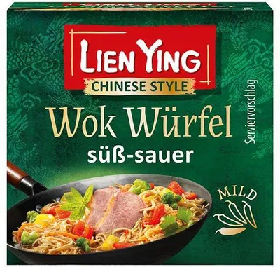 Produktbild von WOK Würfel süß-sauer
