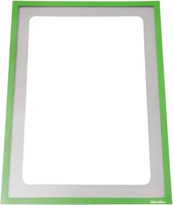 Produktbild von Infotasche magnetisch für DIN A3 435x312mm VE=5 Stück gelbgrün