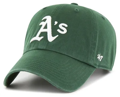 Produktbild von '47 Brand MLB Oakland Athletics '47 CLEAN UP Cap Dark Green 2