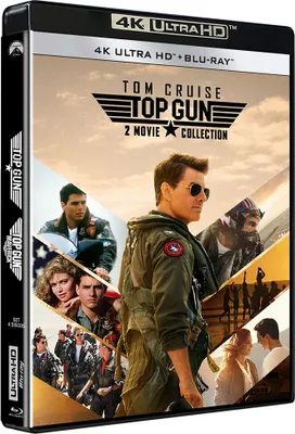 Productafbeelding van Paramount Top Gun + Top Gun Maverick Blu-ray, transparant. Transparant, one size