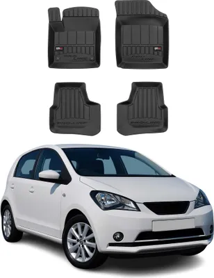 Image de Tapis de Sol pour Seat Mii 2011-2019 TPE Noir