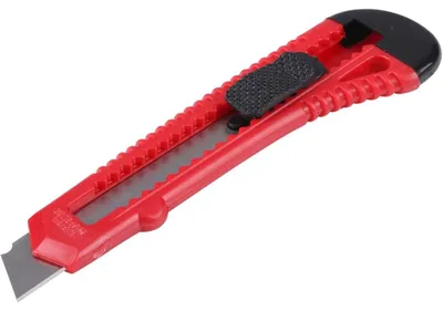 Zdjęcie produktu dla Rowerowy nóż łamany Cyclplus 18 mm z blokadą