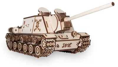 Eco Wood Art (EWA) 3D Mechanisches Puzzle, ISU-152, 075, 48,5x22x15cm