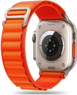Zdjęcie produktu dla Tech-Protect watch strap Nylon Pro Apple Watch 42/44/45/49mm, orange