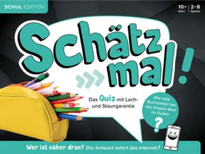 Image de Quizspiel Schul Edition mit über 300 Schätzfragen, 210 x 280 mm