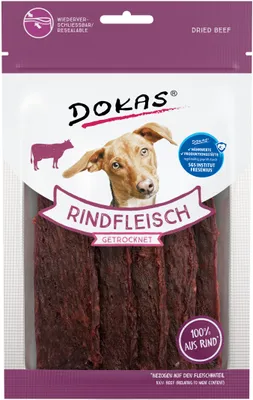 Immagine prodotto di Dokas 70gx12 cane di manzo essiccato