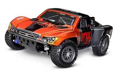 Produktbild von Traxxas  Slash 4x4 BL-2S FOX 1/10 Short-Course RTR TRX-68154-4FOX