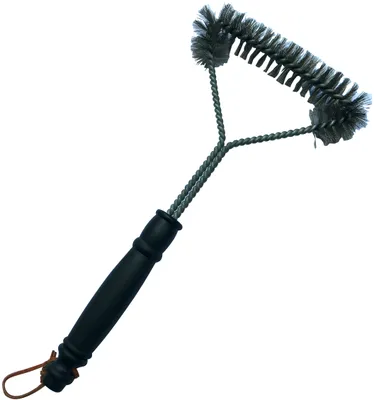 Obrázok produktu pre FIELDMANN FZG 9013 Kefa na čistenie grilu, dĺžka 30 cm, oceľová kefa oválna