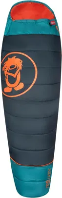 Produktbild von Trollkids Fjell Dreamer Kinderschlafsack dark navy/glow orange/dusky turquoise
